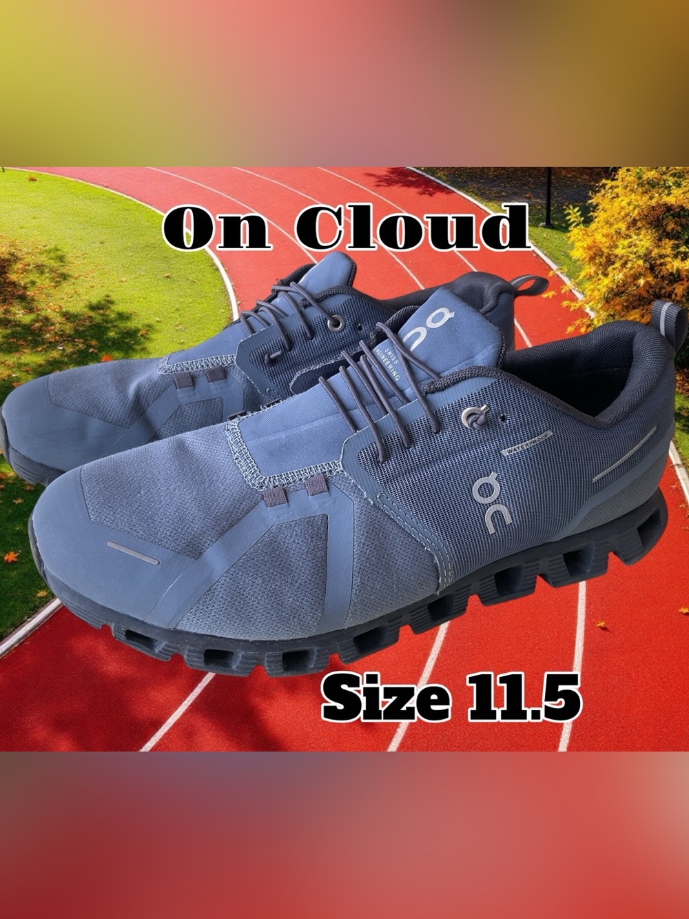 On Cloud Men’s Athletic Sneakers - Slate Blue